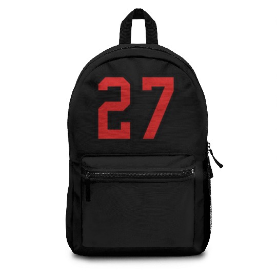 27 sports jersey football number Backpacks