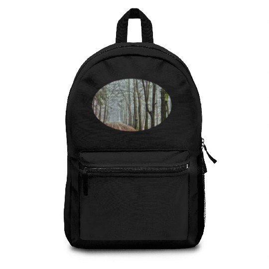 Forest - Nature - Park - Trees - Rural - Dirt Road Backpacks