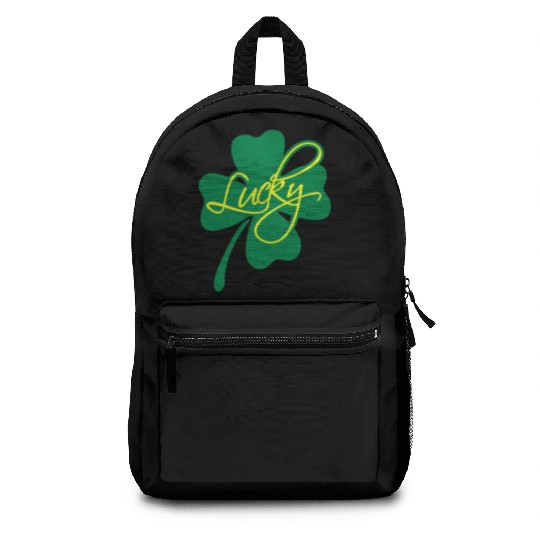 Lucky Shamrock Backpacks