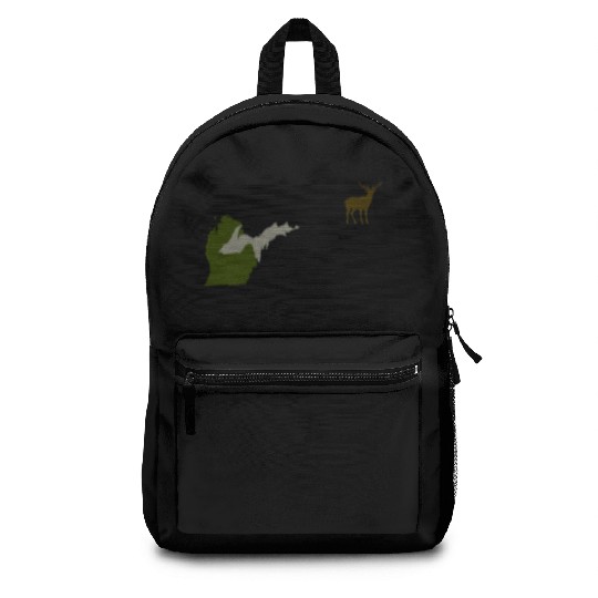 Funny Michigan Yooper Hunting Parody Deer Backpacks