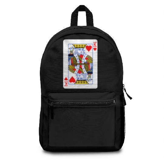 King Of Hearts Couple Backpacks