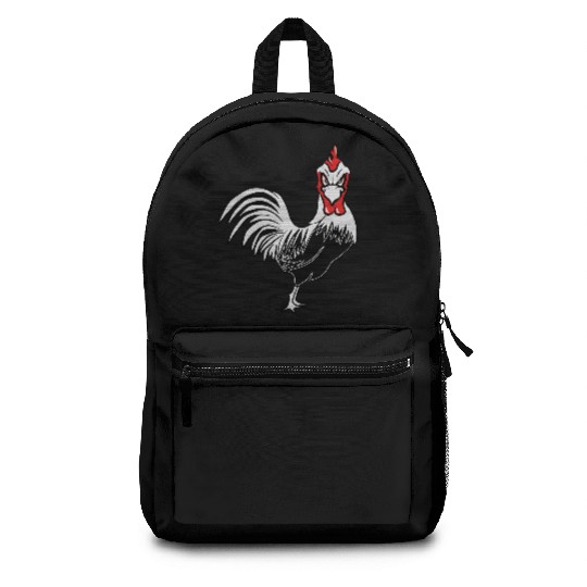 Cock funny Backpacks