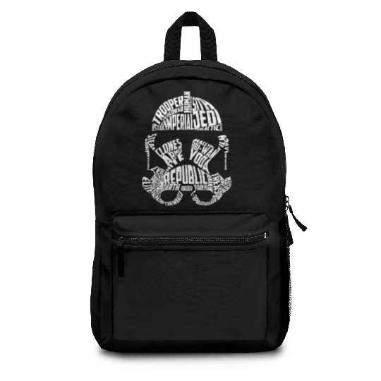 Star Wars typography Backpacks