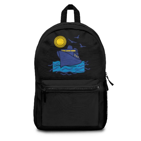 sailing cruise ship Backpacks