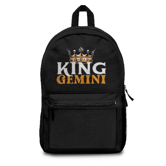 King Gemini - Astrologer Astrology Zodiac Sign Hor Backpacks