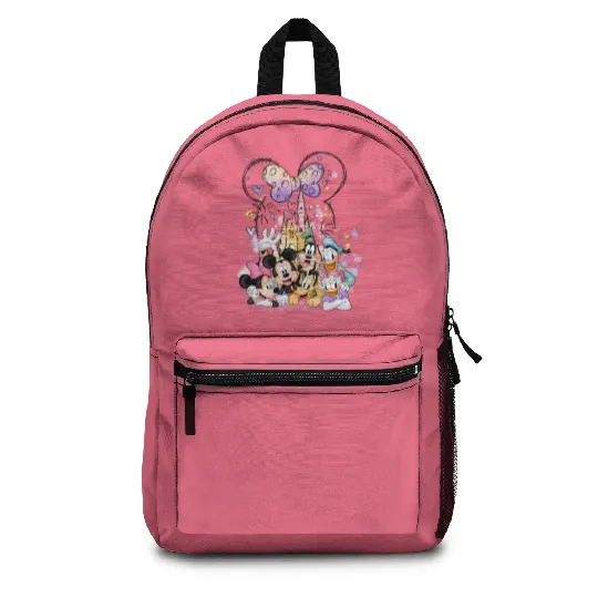 Disney Minnie Castle Backpacks, Disney Characters Backpacks , Minnie Mouse and Friends Backpacks,Minnie Birthday Backpacks