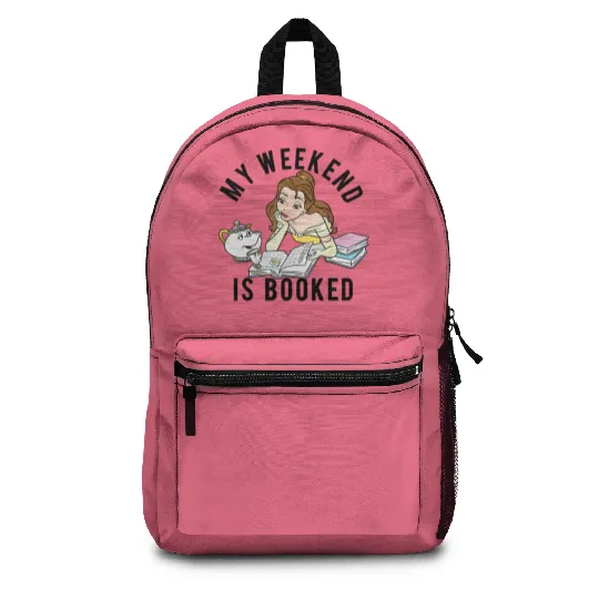 Disney Beauty And The Beast Belle My Weekend Is Booked Backpacks