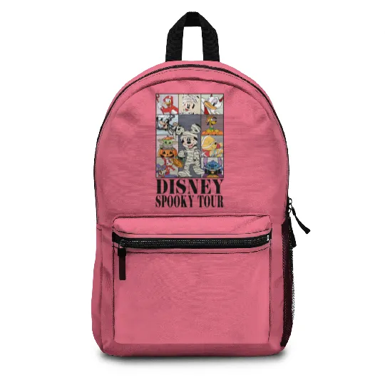 Vintage Disney Spooky Tour Backpacks, Disney Mickey Halloween Backpacks