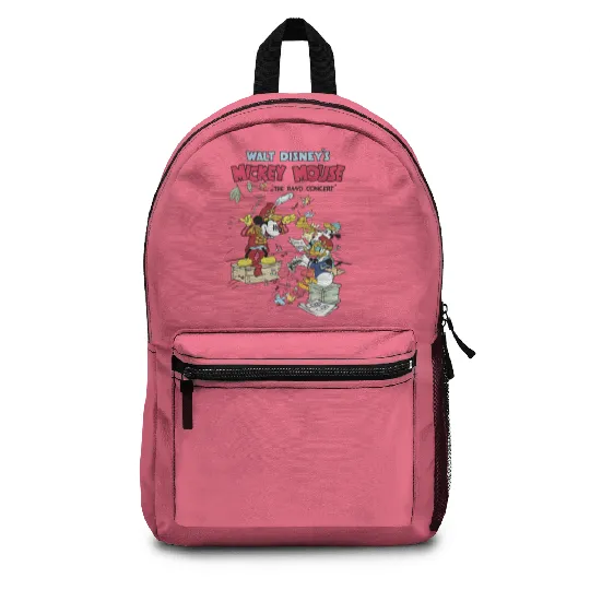Disney Mickey Mouse The Band Concert Vintage Backpacks