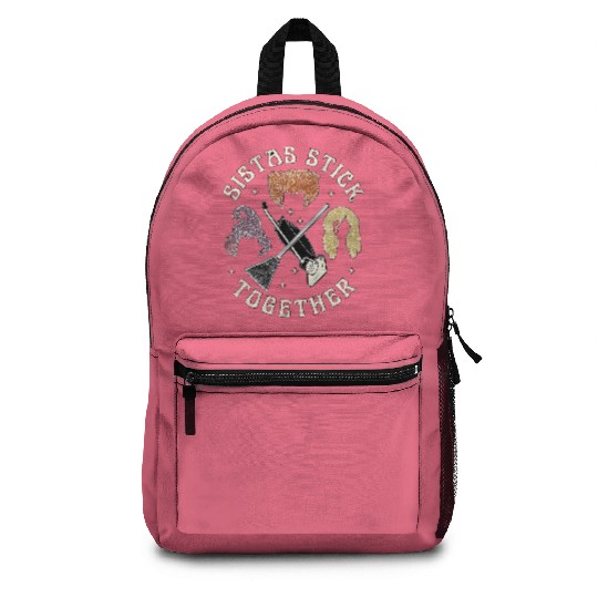 Disney Hocus Pocus Sistas Stick Together Backpacks, Sanderson Sisters Halloween Backpacks