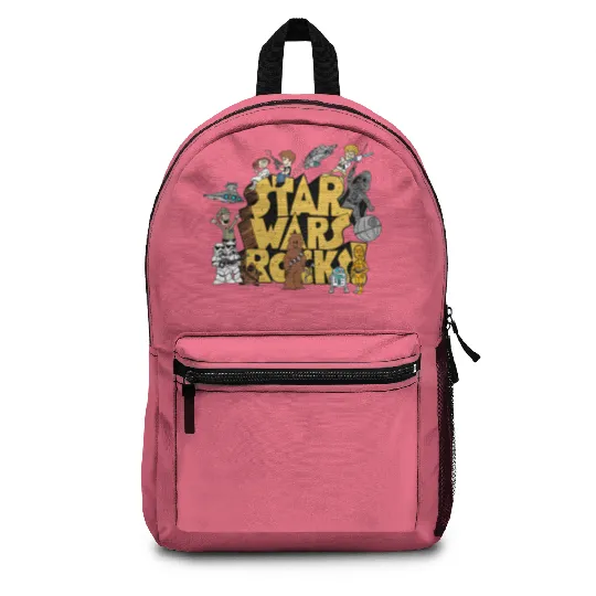 Star Wars Rocks Vintage Backpacks, Disney Star Wars Backpacks