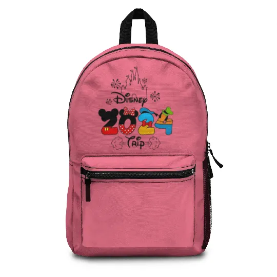 Disney Trip 2024 Backpacks, Disney Vacation Backpacks, Disneyworld Backpacks, Disney Couple Backpacks