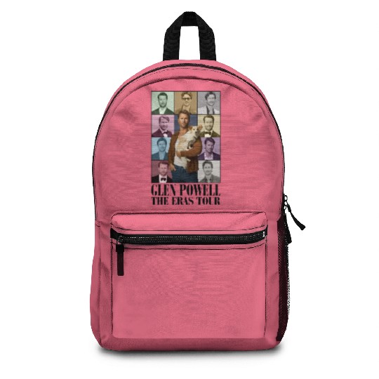 Glen Powell Eras Tour Backpacks, Glen Powell Fan Gift, Twisters Movie Lovers Backpacks