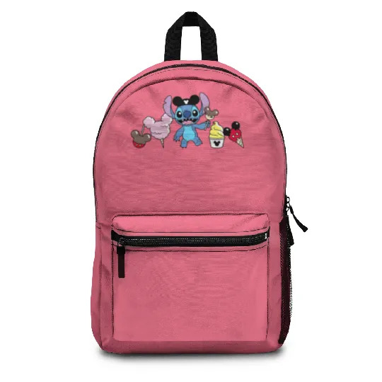 Disney Stitch Snacks Backpacks, Disney Stitch Backpacks, Stitch Bunny Backpacks