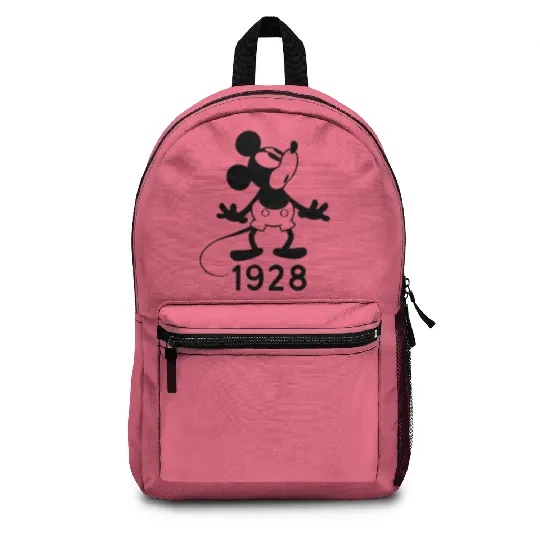 Mickey Est 1928 Backpacks- Retro Mickey Mouse Backpacks, Disney World Backpacks