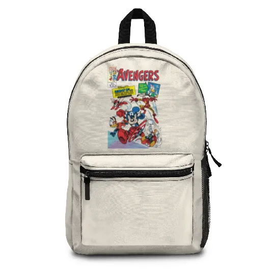 Disney 100 Mickey Mouse & Friends Avengers Comics Book Retro Backpacks