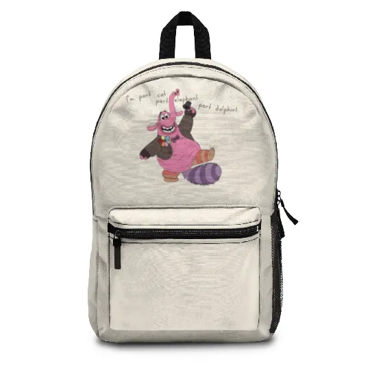 Part Cat Bing Bong Backpacks, Inside Out Backpacks, Disney Vacation Backpacks
