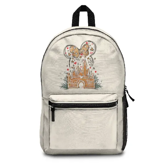 Disney Gingerbread Castle Backpacks, Christmas Castle Backpacks