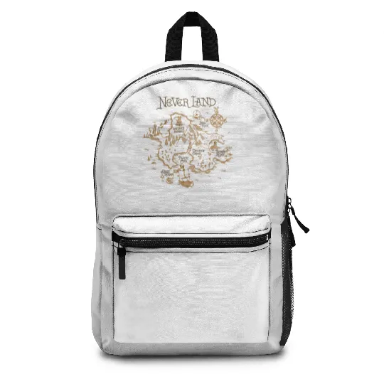 Disney Peter Pan Neverland Map Backpacks, Peter Pan Characters Backpacks