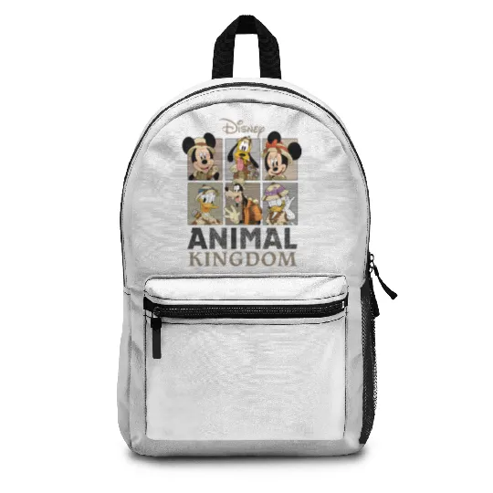 Disney Mickey Safari  Backpacks, Retro Disney Animal Kingdom Mickey Backpacks