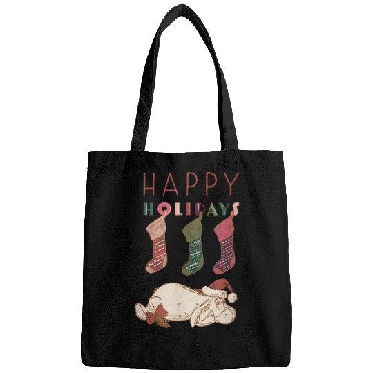 Disney Winnie the Pooh Eeyore Happy Holidays Bags