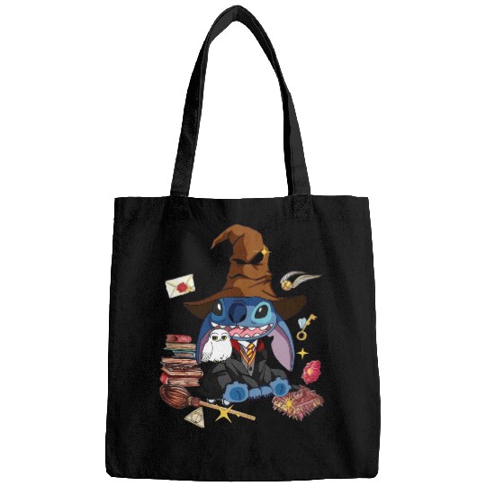 Disney Stitch Witch Bags, Disney Stitch Halloween Pumpkin Bags