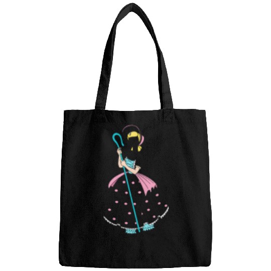 Bo Peep Embroidered Crewneck, Disney embroidered Bags