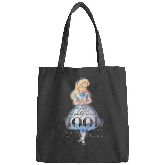 Disney 100th Anniversary Alice In Wonderland - Classic Fit Grey Short Sleeve Bags