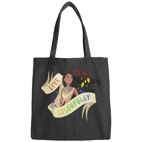 Disney Pocahontas Rainbow Live Colorfully Portrait Bags