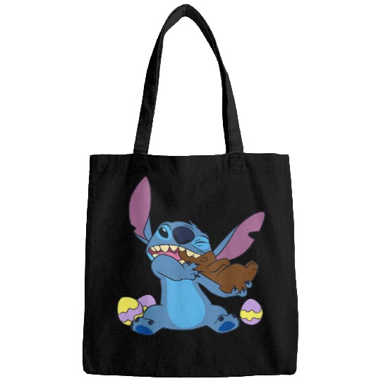Disney Stitch Eats Chocolate Bunny Easter Shoes Am Bags