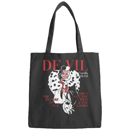 Disney Villains Cruella De Vil Magazine Cover Bags