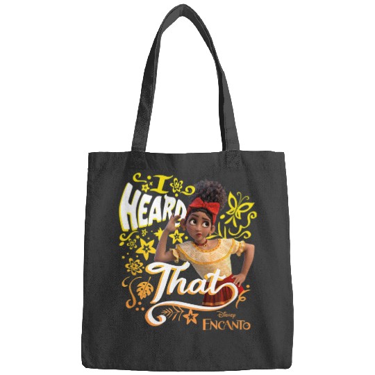 Disney Encanto Dolores I Heard That Portrait Bags