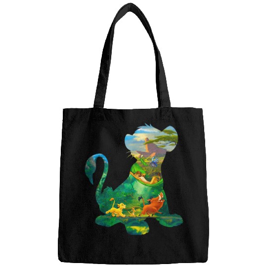 Disney Lion King Simba Silhouette Graphic Bags