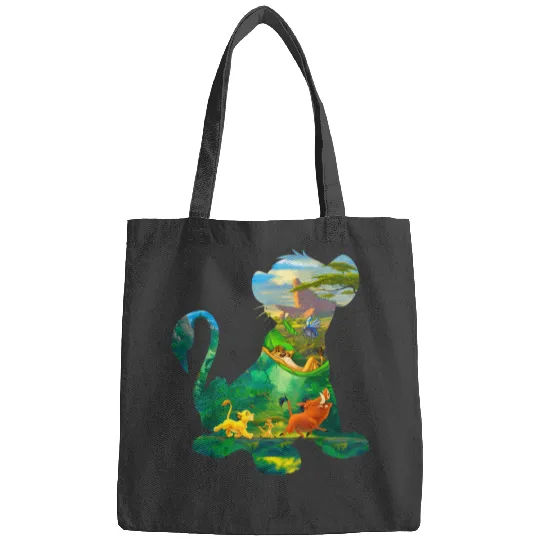 Disney Lion King Simba Silhouette Graphic Bags