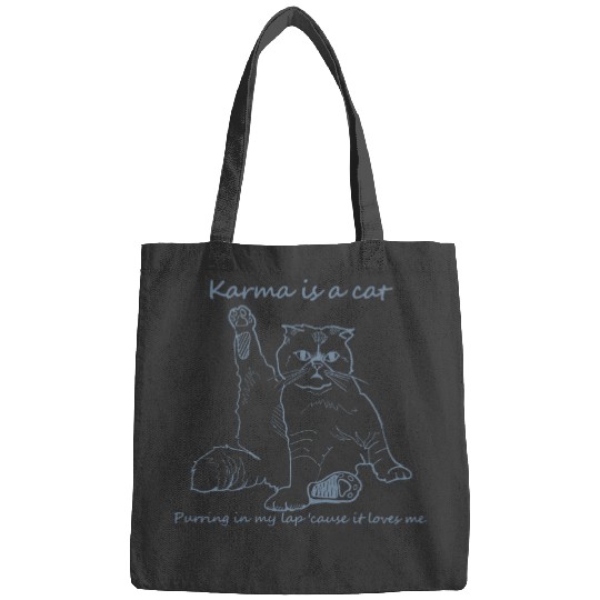 Discover Karma is a cat Taylor Bags