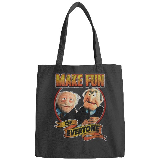 Disneys The Muppets Make Fun Of Statler Waldorf Vintage Shot  Gifts Bags