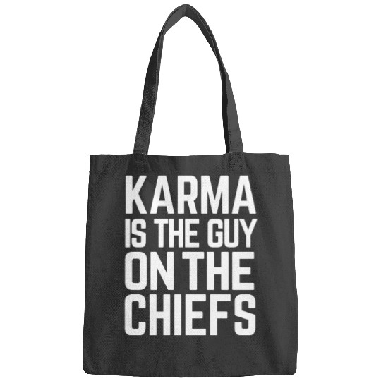 Copy of Karma Is The Guy On The Chiefs Taylorr Swift + Travis Kelce Football Era Bags