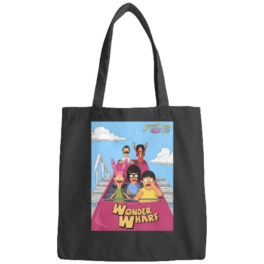 the bobs burgers movie wonder wharf roller coaster Bags