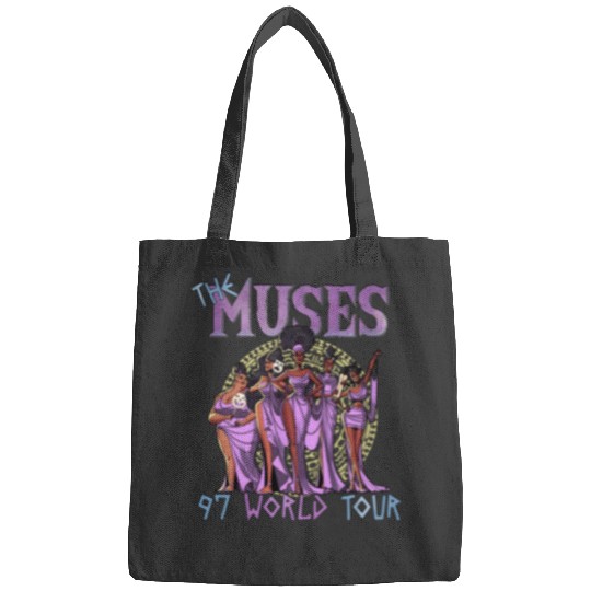 Disney Hercules The Muses 97 World Tour , Retro Disney Hercules Diva The Muses Song Concert Music, Disney Girl Trip, Disneyland Bags