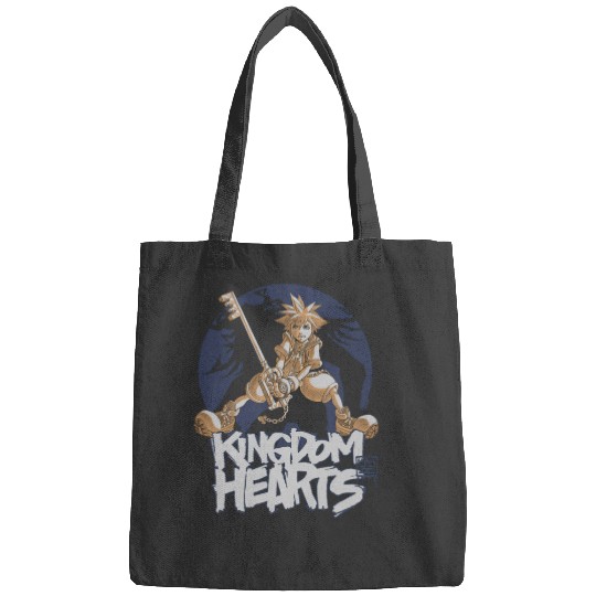Disney Kingdom Hearts Sora Warrior Stance Graffiti Vintage Bags