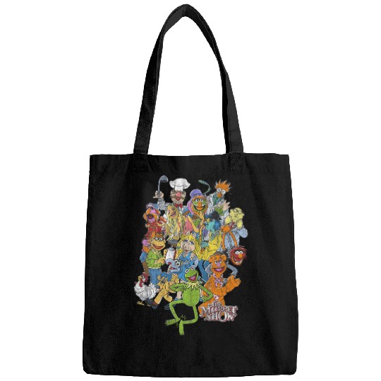 Disney The Muppets Main Characters Distressed Group Shot Bags