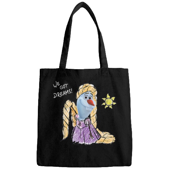 Disney Olaf Presents Tangled Rapunzel We Got Dreams Bags