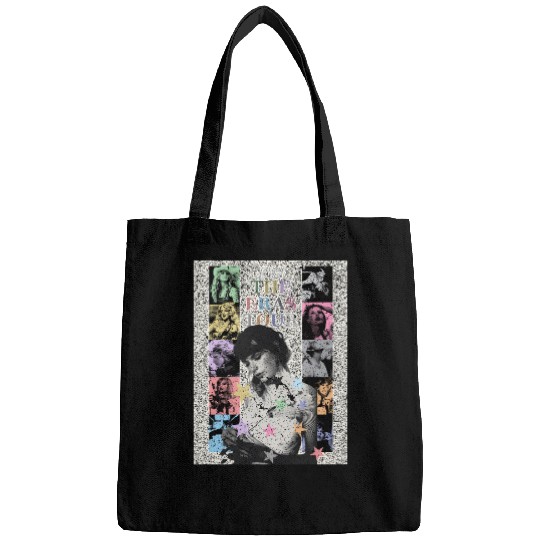 swift eras tour print Long Bags