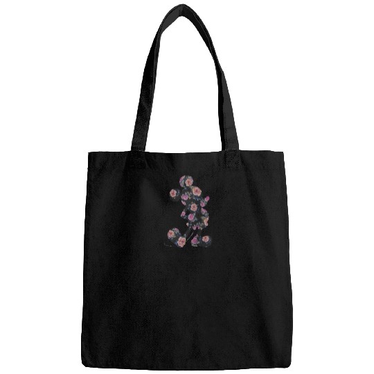 Disney Floral Mickey Raglan Baseball Tee Bags
