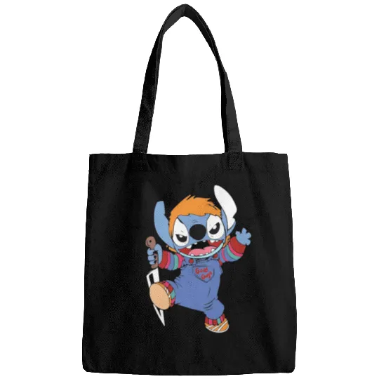 Disney Halloween Chucky Stitch Bags, Disney Stitch Horror Movie Bags, Chucky Bags