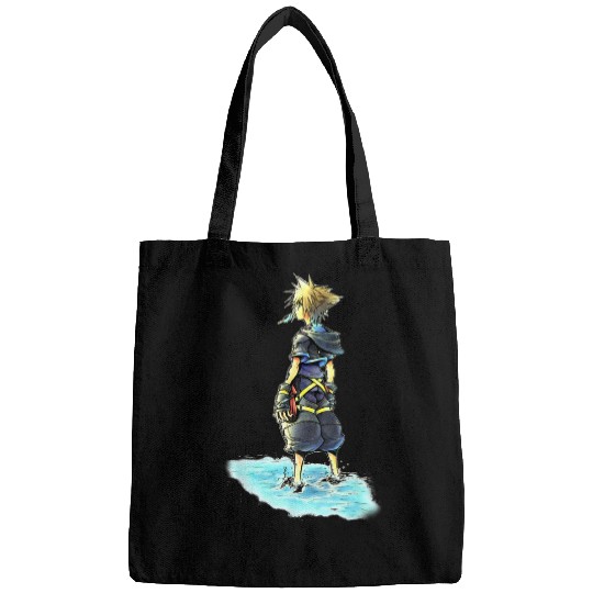 Disney Kingdom Hearts Sora Sea Salt Ice Cream Sketch Bags