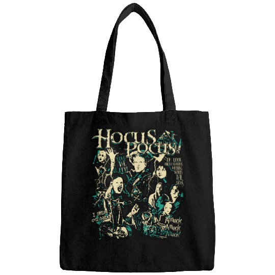 Retro Hocus Pocus  Bags, Sanderson Sisters Disney Witches Bags, Vintage Spooky Vibes Bags