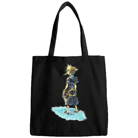 Disney Kingdom Hearts Sora Sea Salt Ice Cream Sketch Bags