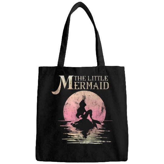 Discover Disney The Little Mermaid Ariel Rock Moon Silhouette Bags