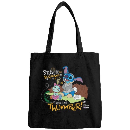 Disney 100 Stitch in Costume Bambi They Call Me Thumper Bags